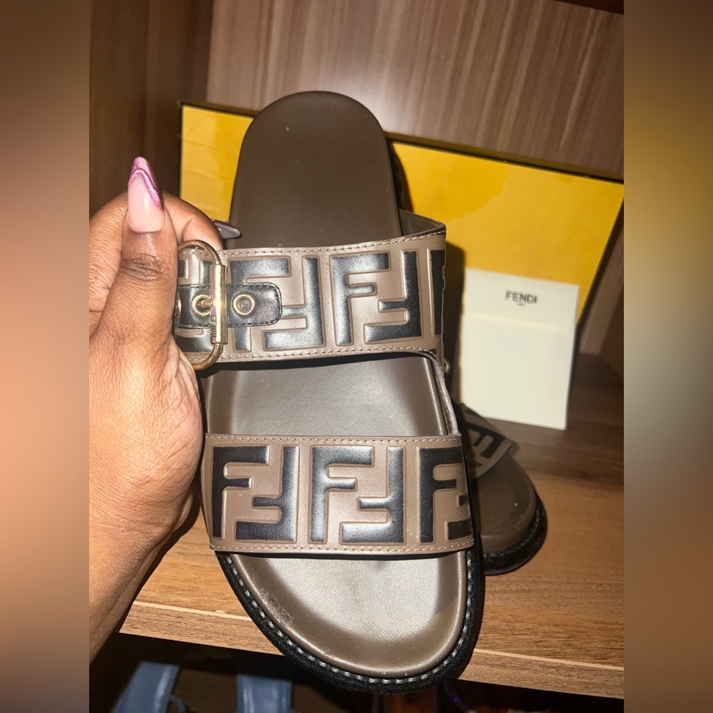 Fendi - Birkenstock Sandals